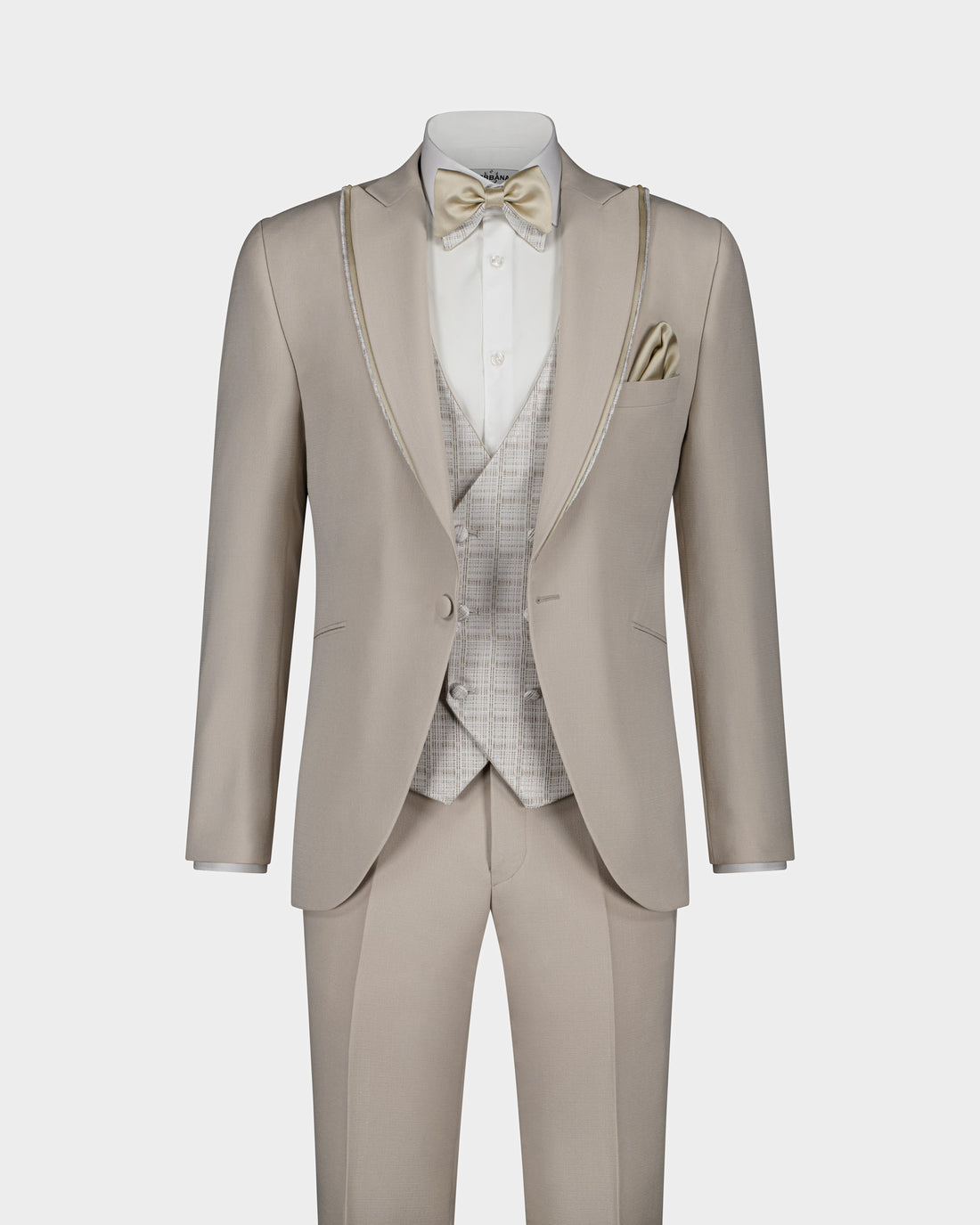 The Sirin Sand Ceremonial 3pc Suit - Sand