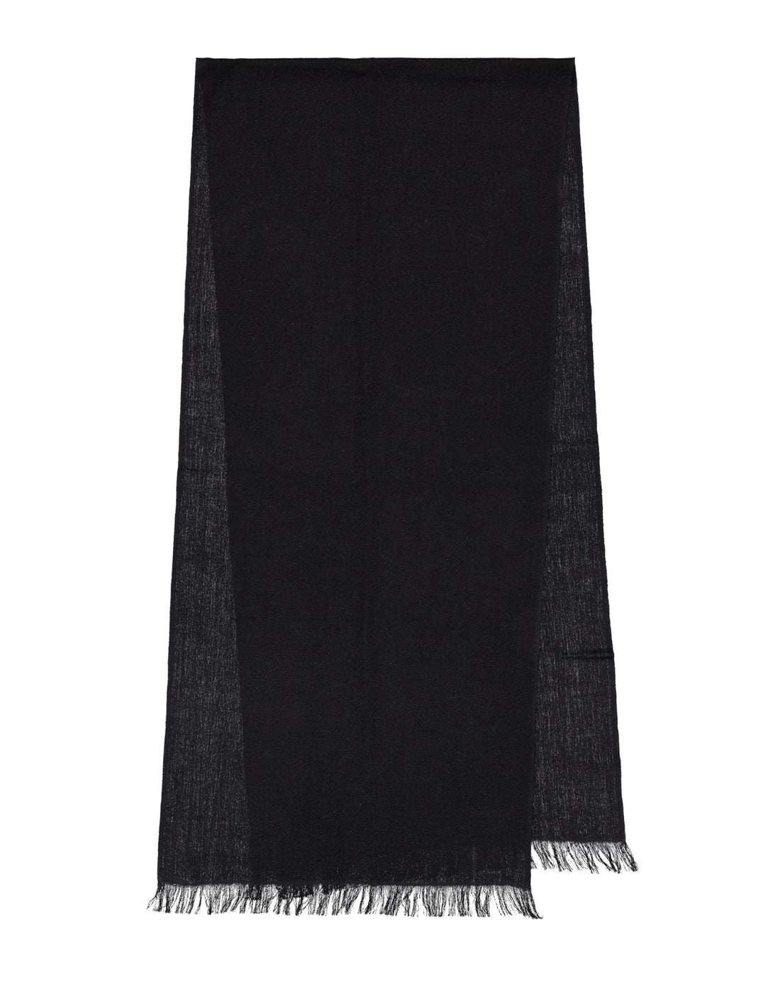 Cashmere Scarf - Black - Handmade Scarf by Urbbana