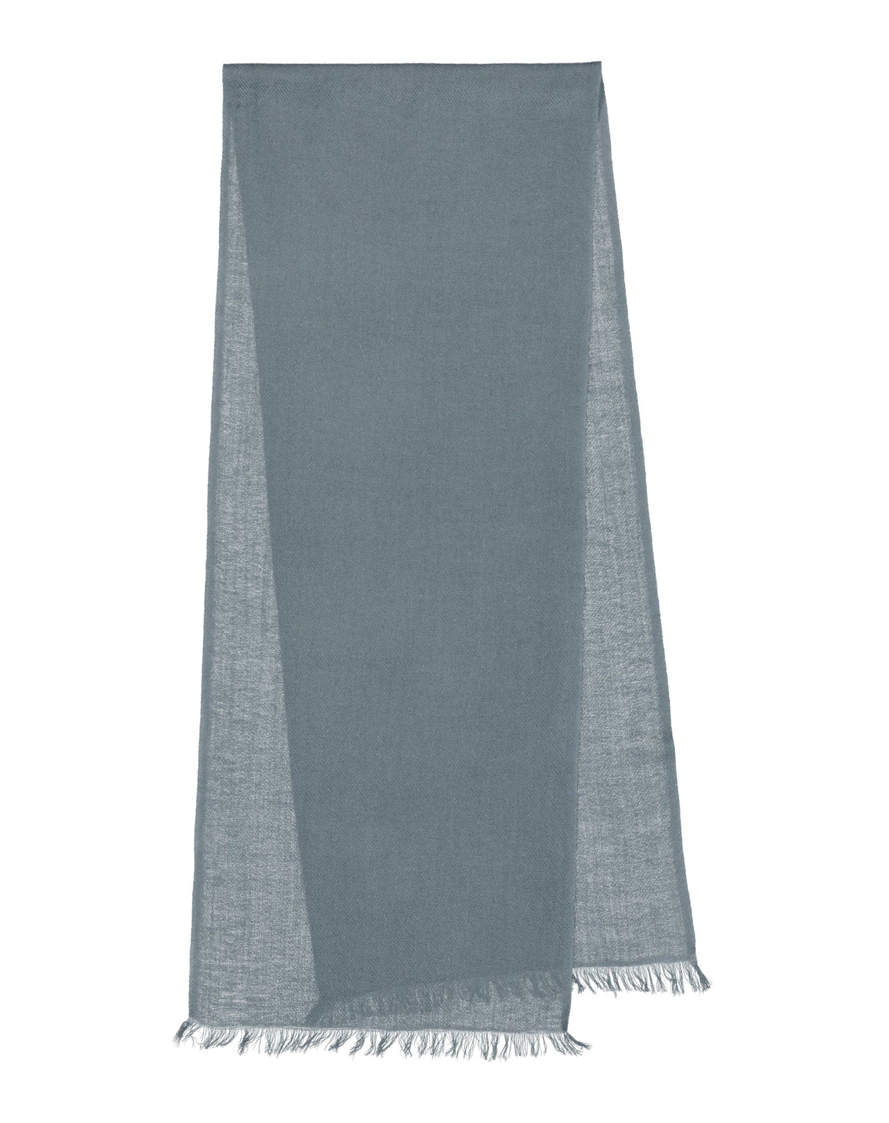 Cashmere/Silk Blend Scarf - Grey