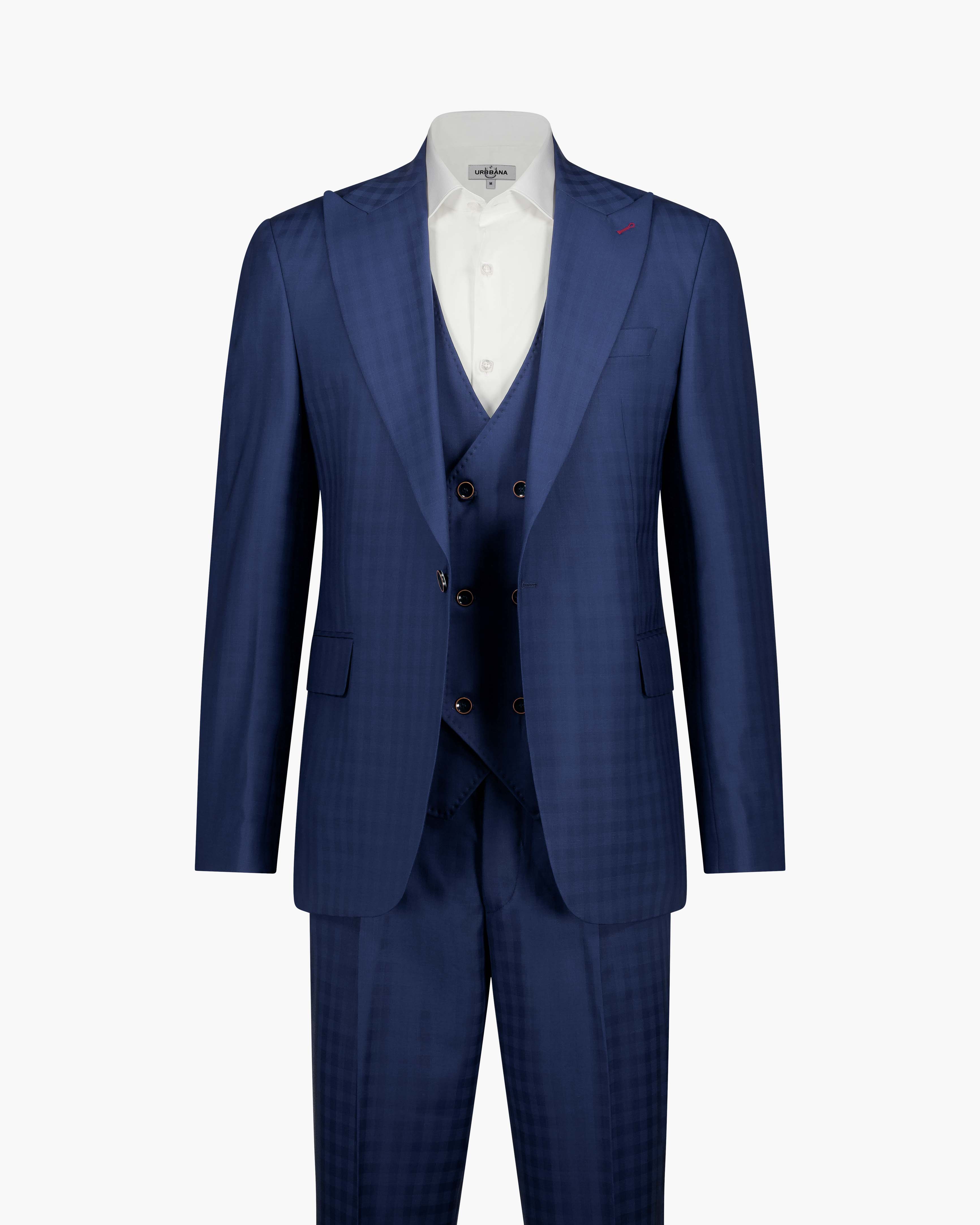 Burt Selfcheck Suit - Navy - by Urbbana