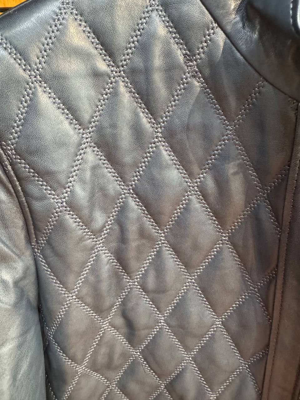 Lam Leather Jacket- URBBANA