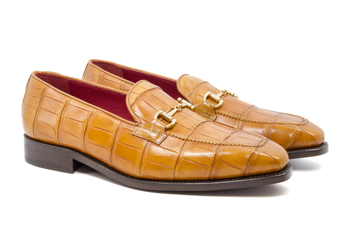 Alligator - Horsebit Loafer - Loafers by Urbbana