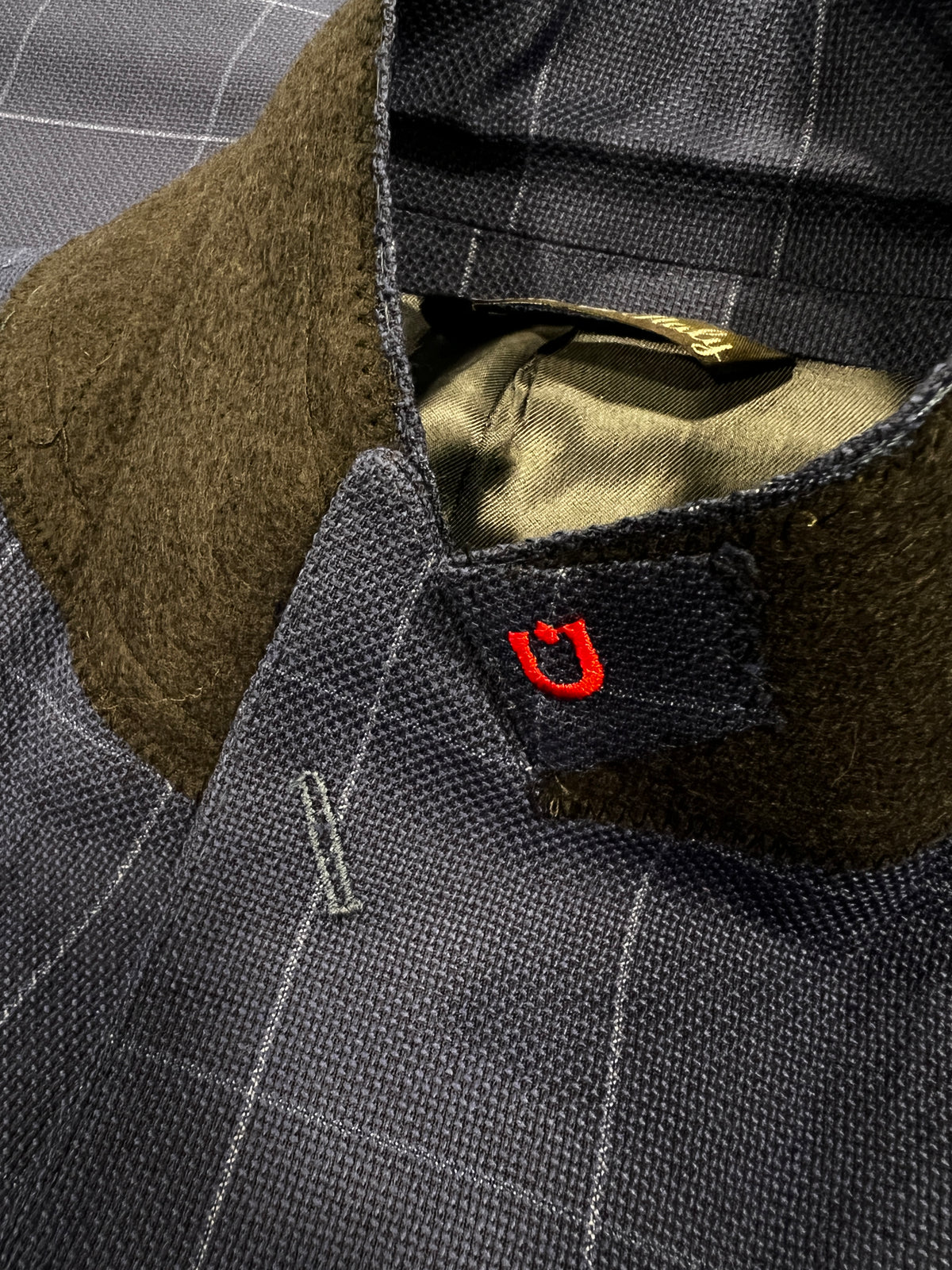 URBBANA Emilio navy Zegna-cloth suit.