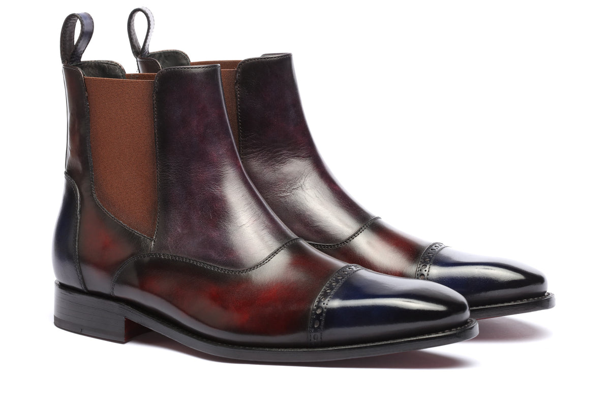 URBBANA handcrafted leather boots.