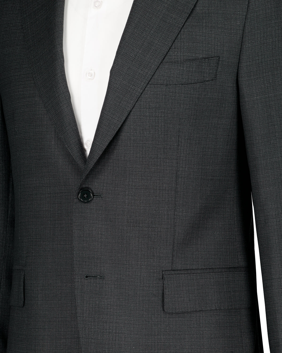 URBBANA Marco dark-charcoal Zegna-cloth suit.