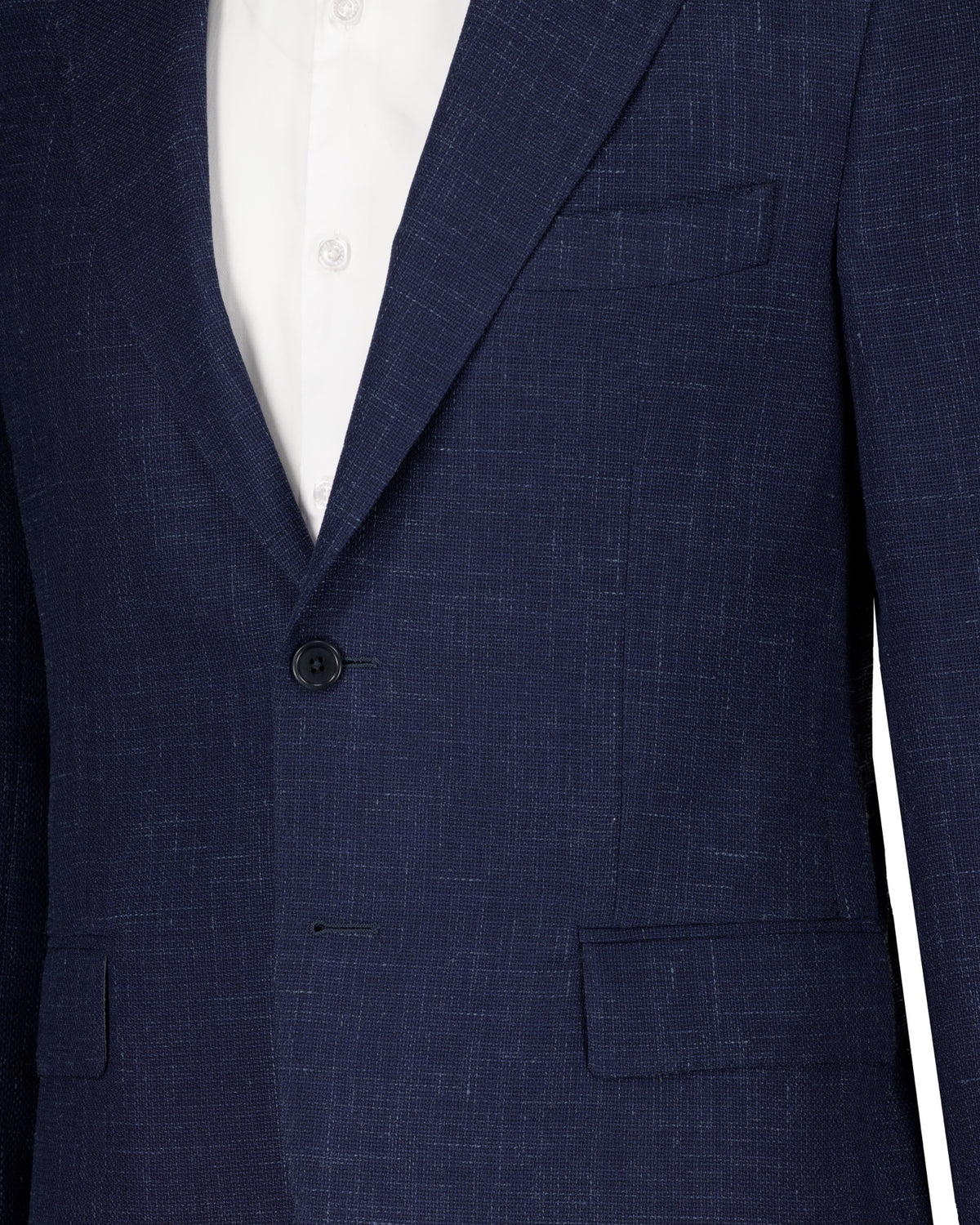 Marcus Navy Check Suit – Italian Craftsmanship, Modern Elegance