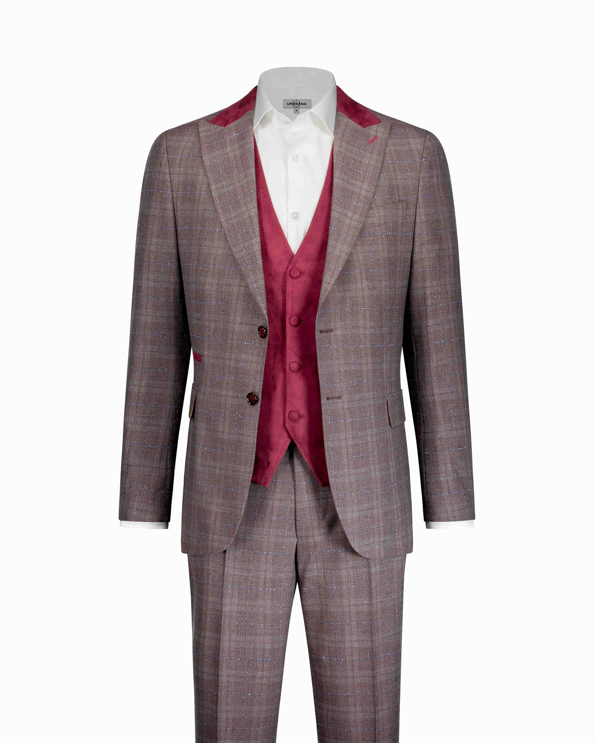 URBBANA Peaky Blinders three-piece suit.