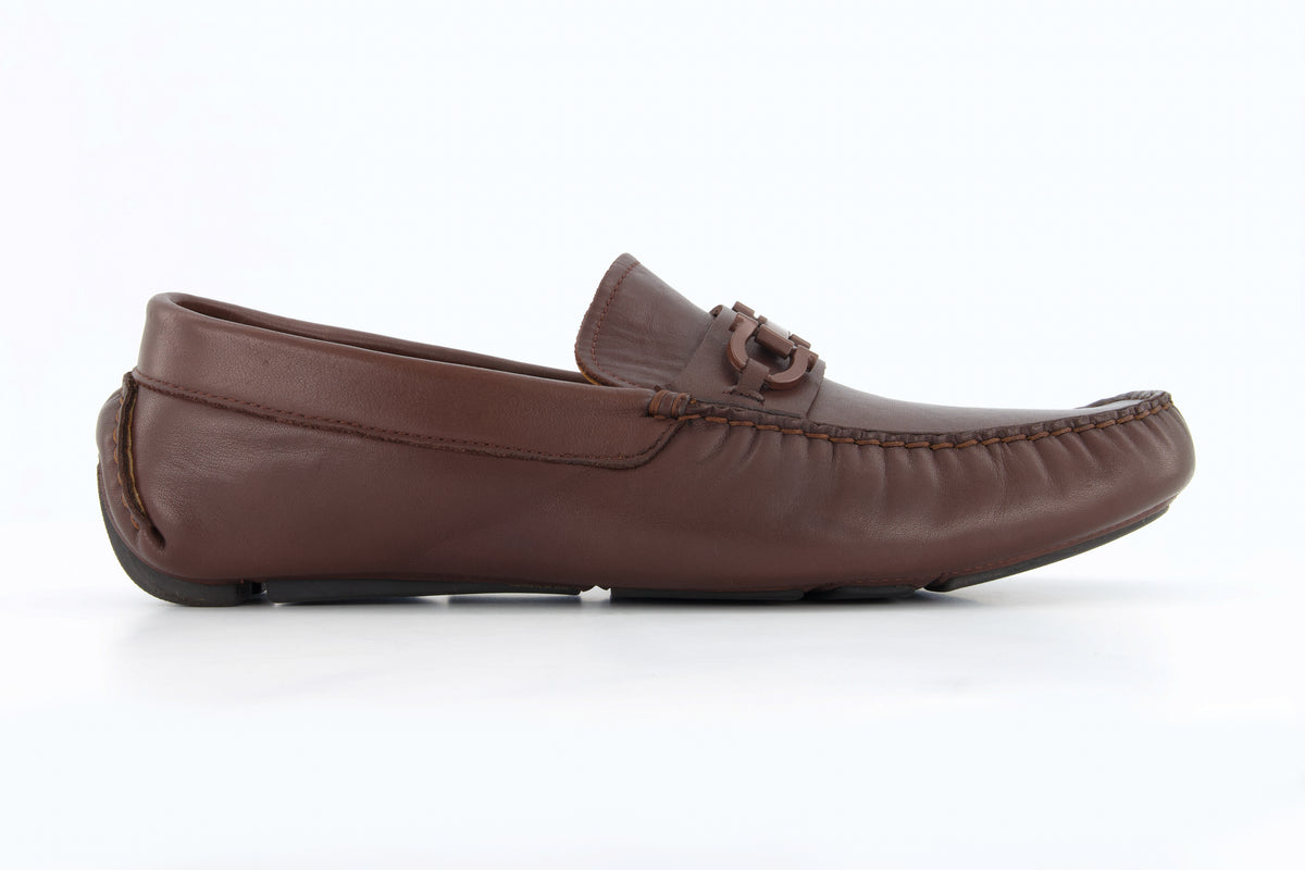 Portofino Driving Loafers - Brown - Loafers by Urbbana