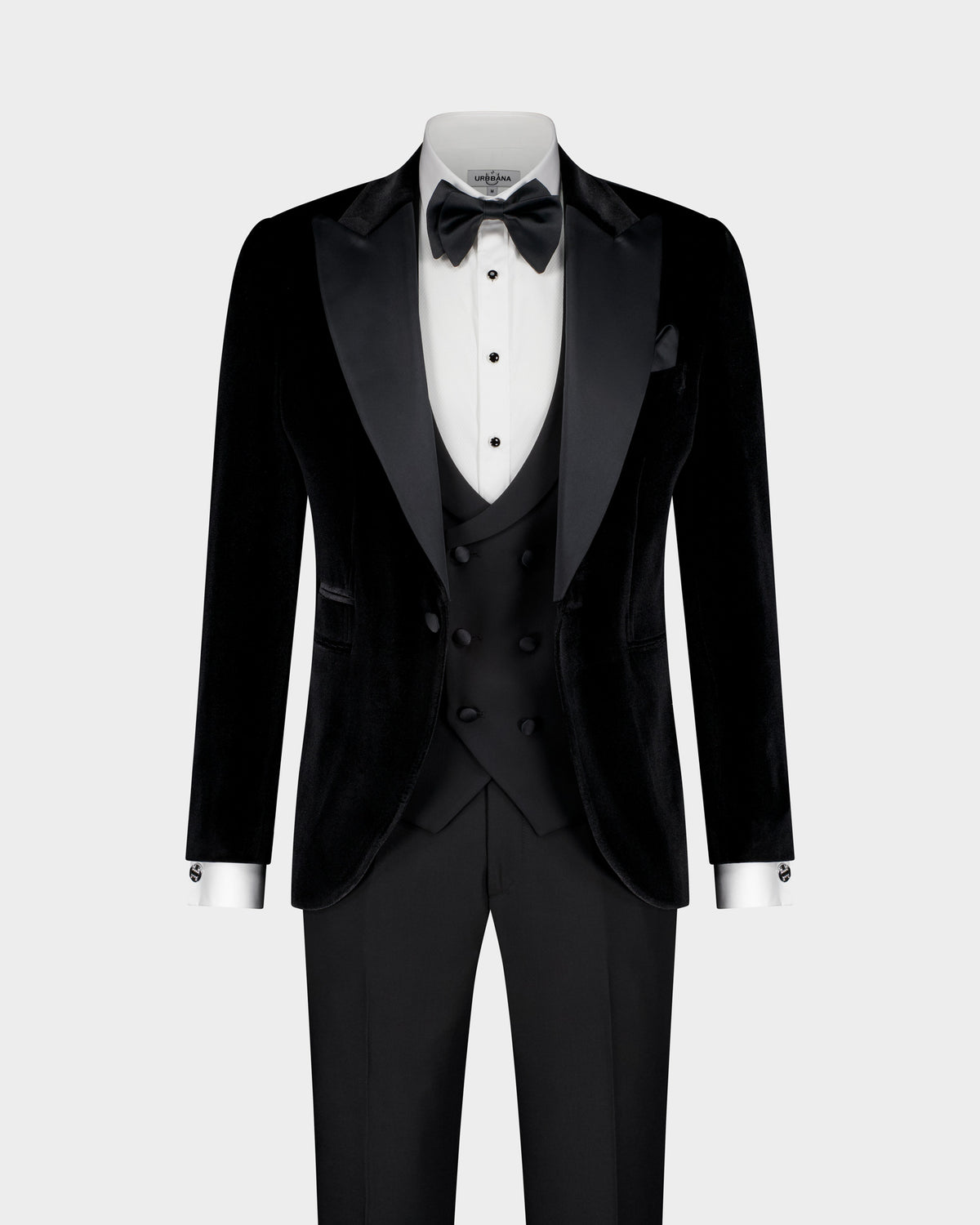 URBBANA suit collection photograph.