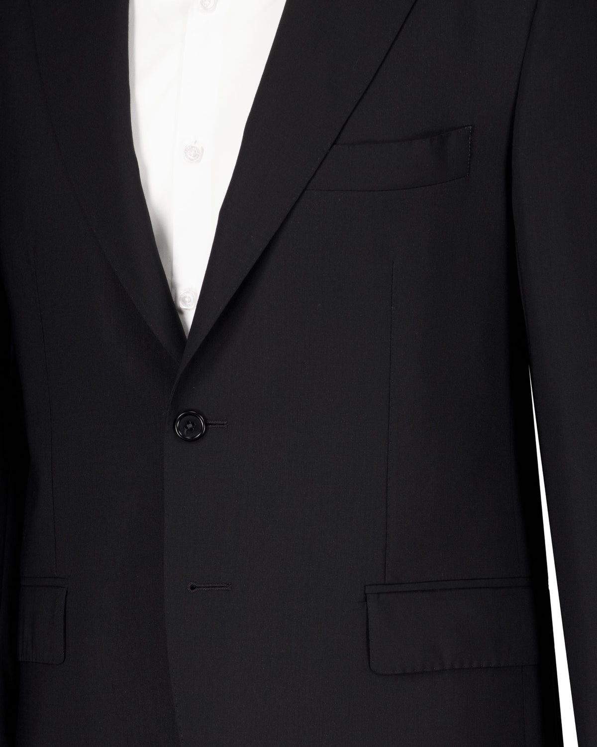 Vito Zegna Cloth Suit - Black - Zegna Suit for Men