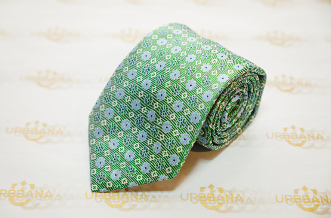 The Henrik Silk Tie - Made in Italy - URBBANA Handmade Luxury Silk Ties