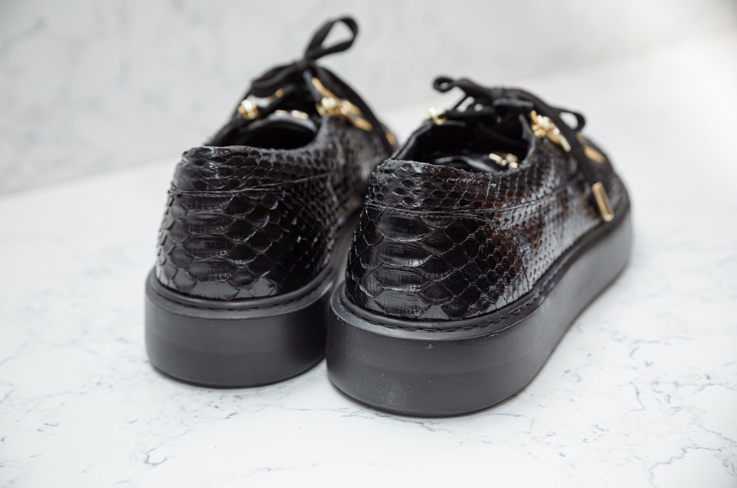 The Franco Python Zip Sneakers - Sneaker by Urbbana