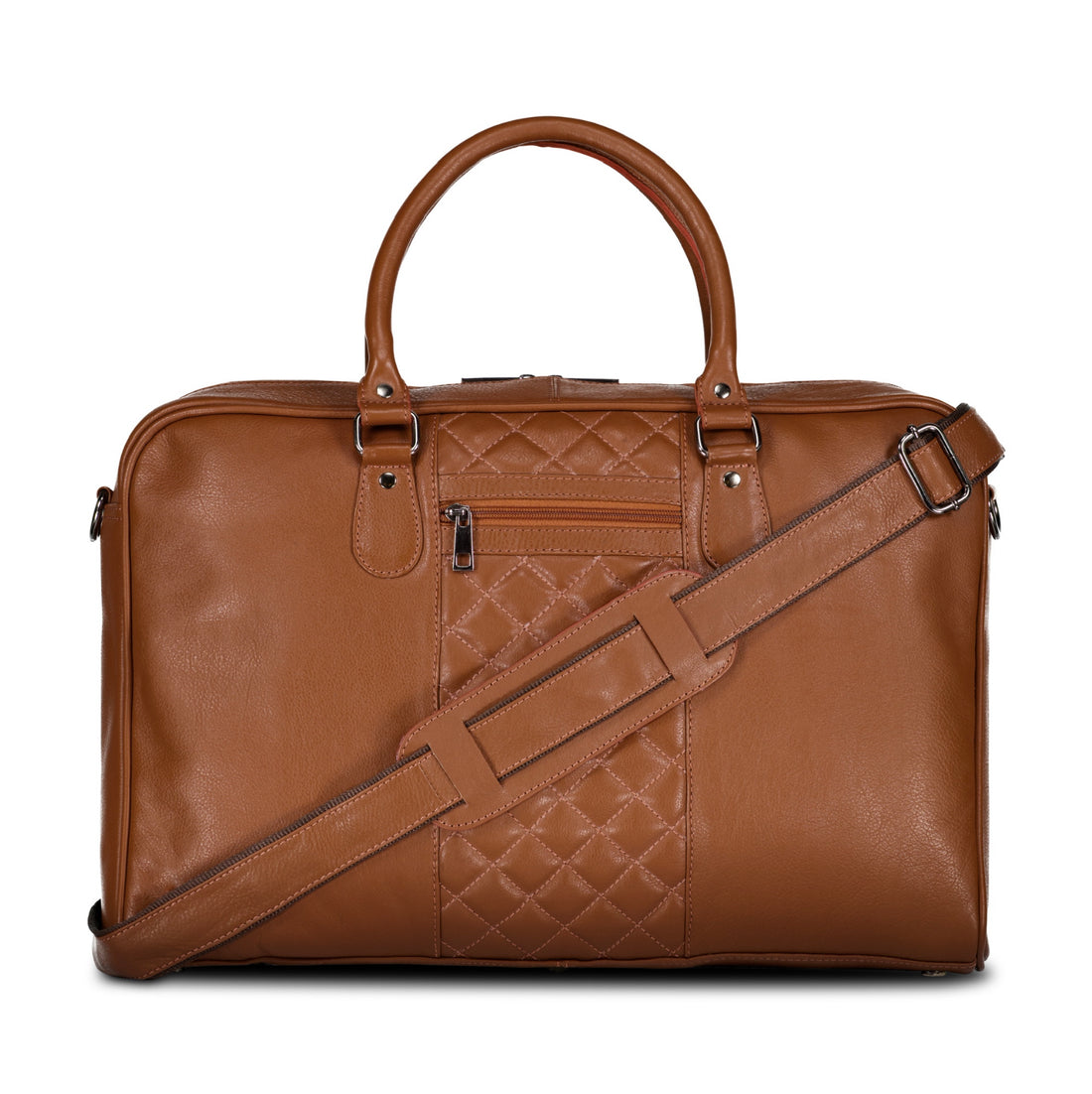 The Vincenza Weekend Bag - Tan - Bags by Urbbana