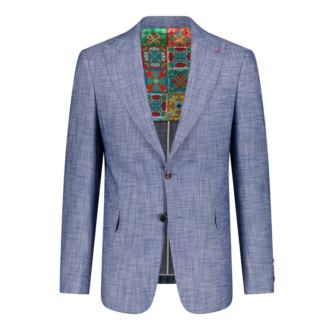 The Cupari Linen Jacket - Indigo - Unique Design Jacket