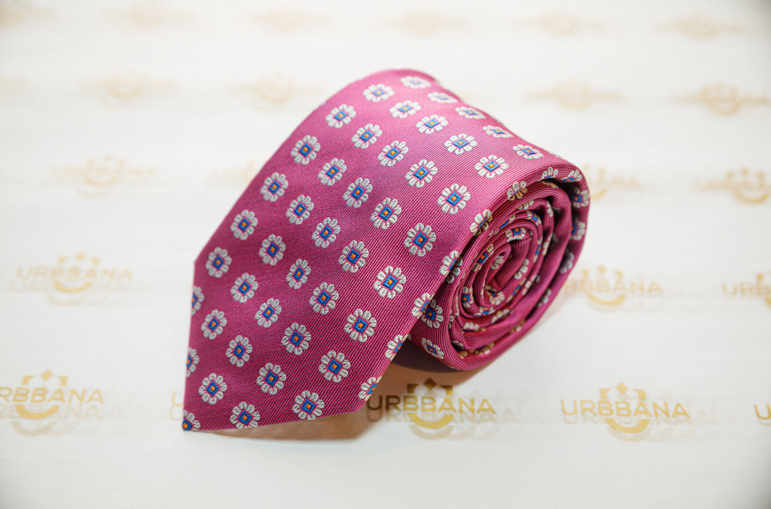 The Zurich Silk Tie - Made in Italy - URBBANA Handmade Luxury Silk Ties