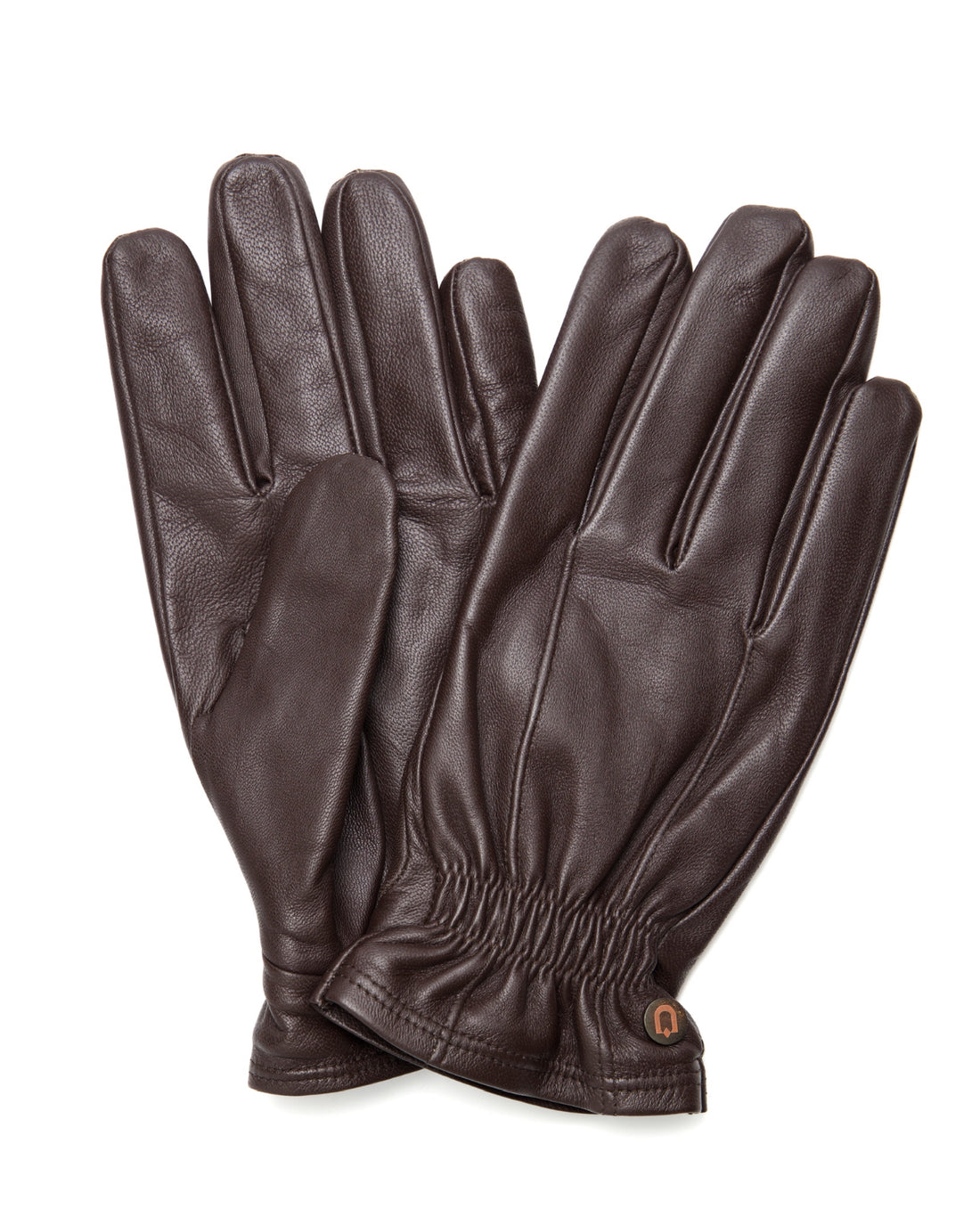 Lambskin Leather Gloves - Brown - URBBANA Luxury Gloves Collection