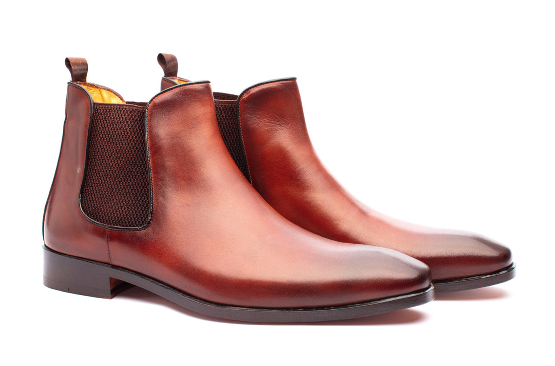 The Don Chelsea Boots - Cognac - Boots by Urbbana