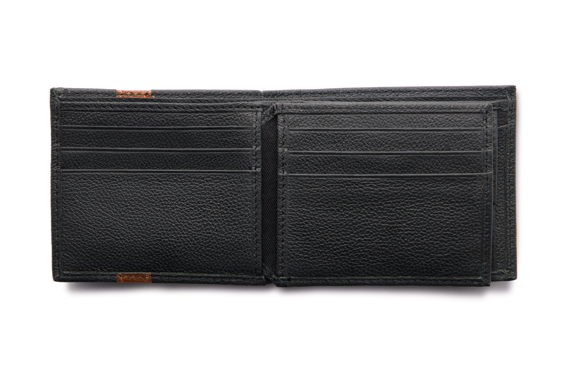 The Vinny Wallet - Black and Brown -  by Urbbana