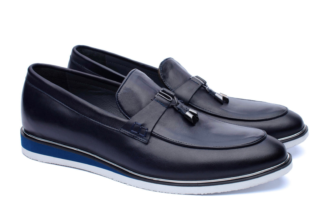 The U Loafers - Navy - Loafers by Urbbana