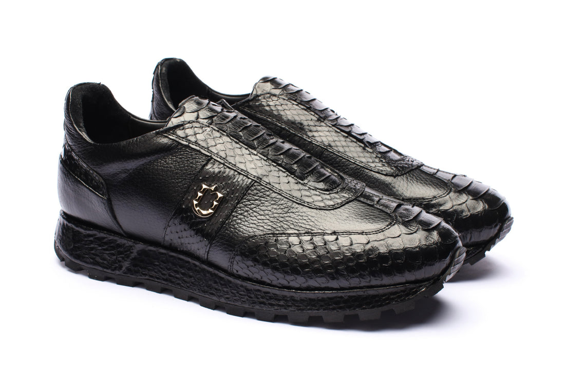 The Juarez Python Sneakers - URBBANA Shoes