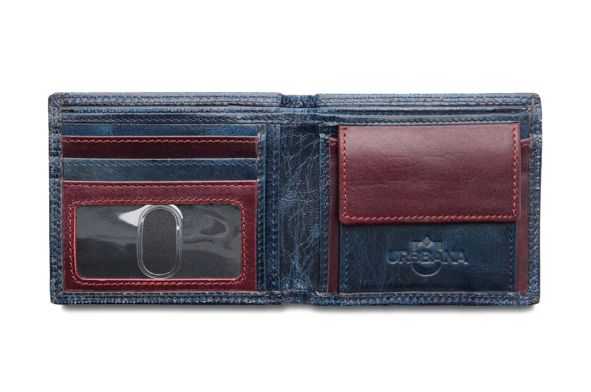 The Marble Wallet - Navy - by Urbbana