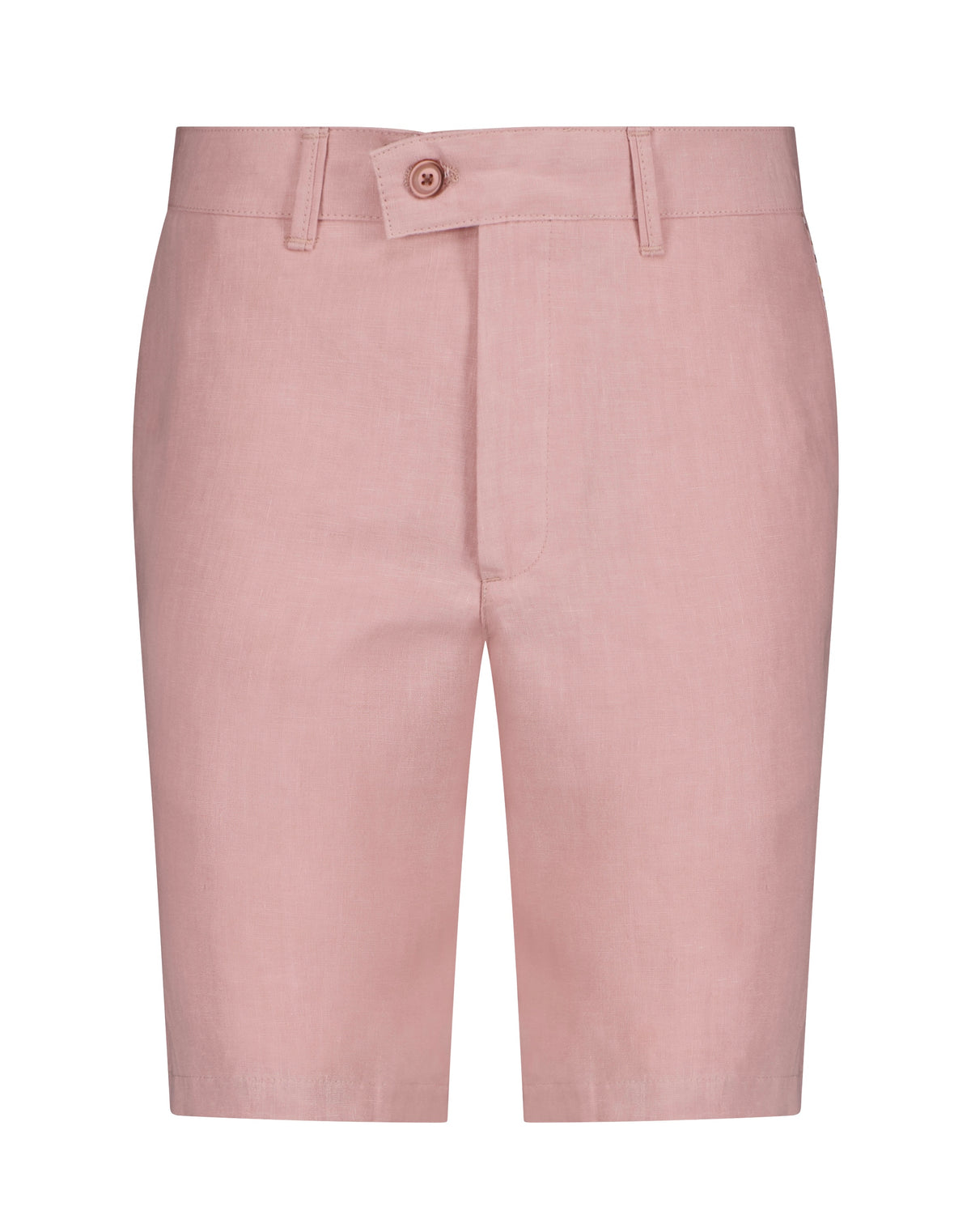 The Nuno Linen Shorts - Pink - URBBANA Luxury Handmade Linen Shorts