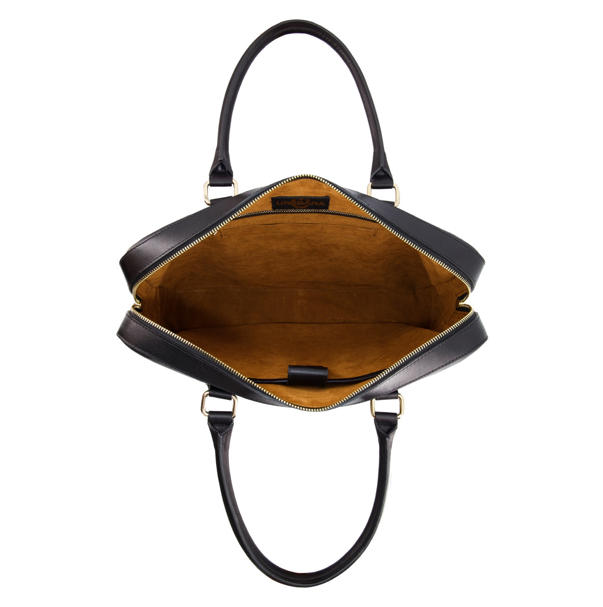 The Zuma Briefcase - Black - Handmade Spanish Luxury Bag